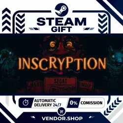 Inscryption • RU+WHOLE WORLD • AUTODELIVERY 24/7 • STEAM GIFT