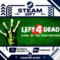 Left 4 Dead • RU+WHOLE WORLD • AUTODELIVERY 24/7 • STEAM GIFT