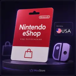 КОД Nintendo eShop / США / 5 - 100$ / Карта активации