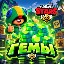 ГЕМЫ – BRAWL STARS – ЛЮБОЕ КОЛИЧЕСТВО, лот №211279