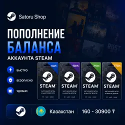 Kazakhstan Steam Wallet подарочная карта 160-30900₸