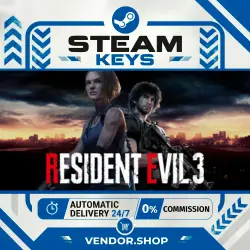 RESIDENT EVIL 3 STEAM KEY CIS/RU