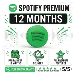 Spotify Premium Individual | 12 Months | Prepaid | Your Account