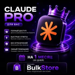 Claude AI | 1 Месяц PRO
