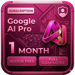 Google AI PRO 1 Month | on YOUR account (Gemini + Veo + Nano Banana)