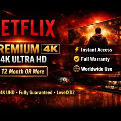 Netflix 12 Months – Enjoy a Full Year of Non-Stop Movies and Series