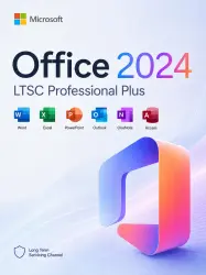 Microsoft Office 2024 Pro Plus LTSC activation key, for laptop