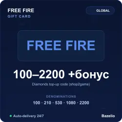 Free Fire Diamonds top-up code Auto Code Delivery 24/7