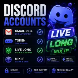 ДИСКОРД АККАУНТЫ. РЕГИСТРАЦИЯ GMAIL. КАРТА. ЖИВИ ДОЛГО. СМЕШАЙ IP