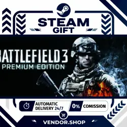Battlefield 3 Premium Edition • RU+WHOLE WORLD • AUTODELIVERY 24/7 • STEAM GIFT