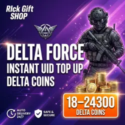 [AUTO 24/7] Delta Force 18–24300 Coins Auto Delivery by ID | Top Up · Worldwide