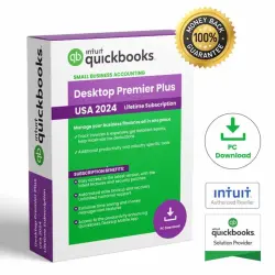 Intuit QuickBooks Desktop Pro / Premier 2023/2024 | Lifetime License | 1 User | Global