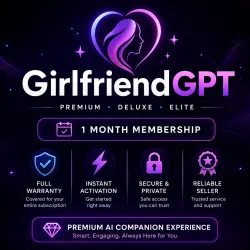 GirlfriendGPT Membership | Premium / Deluxe / Elite Plans | 1 Month | Full Warranty