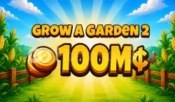 2.55$ = 100M Shekeli | Grow a Garden 2