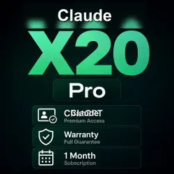 Claude AI Max 20X for 1 MONTH