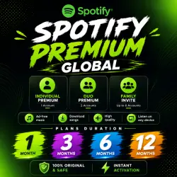Spotify Premium Activation | Individual • Duo • Family | 1 • 3 • 6 • 12 Months