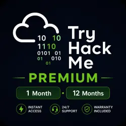 TryHackMe Premium | 1 Month • 12 Months | Instant Access | 24/7 Support & Warranty