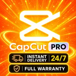 24/7 Capcut PRO 7D | Ready-made Subscription | Instant Delivery 24/7 | Full Warranty