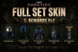 TWITCH DROPS DARKTIDE 5 НАГРАД PoT ФУЛ СЕТ СКИН