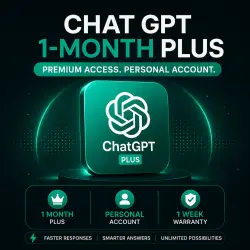 ChatGPT Plus 1-Month Subscription Personal Account