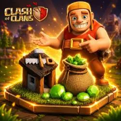 Комплект строителя + самоцветы → Clash of Clans → Все регионы
