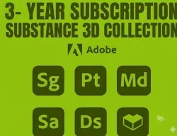Ключ для Adobe Substance 3D Collection (на 3 года)