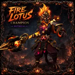 Champion of the Fire Lotus для Monkey King (Dota 2)