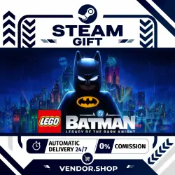 LEGO Batman: Legacy of the Dark Knight Deluxe • WHOLE WORLD • AUTODELIVERY 24/7 • STEAM GIFT