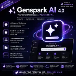 Genspark AI Plus Subscription | 10K / 21K / 125K Credits | Premium Account |  | Full Wa