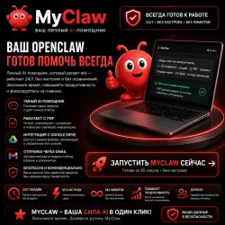 Автоматизация с помощью ИИ-инструмента MyClaw | Claude · GLM · Llama · OpenAI · OpenClaw | Премиум-д