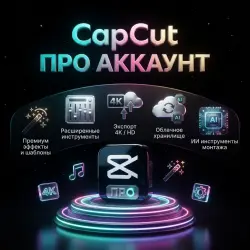 CAPCUT PRO TEAM | 30 DAYS PERSONAL ACCOUNT • PRO SUBSCRIPTION