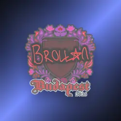 Sticker | Brollan | Budapest 2025