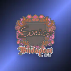 Sticker | Sonic | Budapest 2025