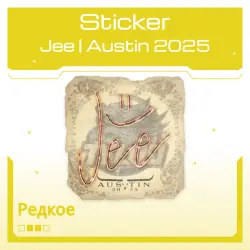 Sticker | Jee | Austin 2025
