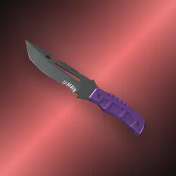 StatTrak Survival Knife | Ultraviolet | Закалённое в боях