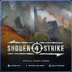 Sudden Strike 4 (Steam Gift) · Russia & worldwide · Auto-delivery 24/7