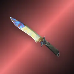 StatTrak Classic Knife | Case Hardened | Поношенное