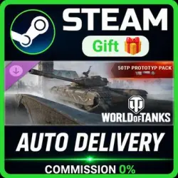 World of Tanks — 50TP prototyp Pack (Tier VIII Polish Heavy Tank) Steam PC Gift DLC