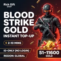 [AUTO 24/7] Blood Strike Gold GLOBAL | Instant Top-Up by ID