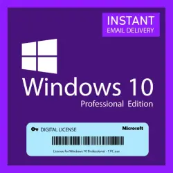 Microsoft Windows 10 Professional (Pro) Electronic Activation Key x32/x64
