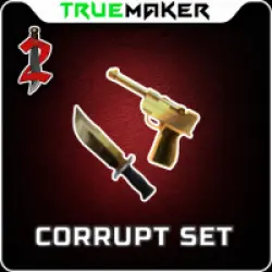 Luger Set/Corrupt Set | Murder Mystery 2 — Roblox, лот №211324