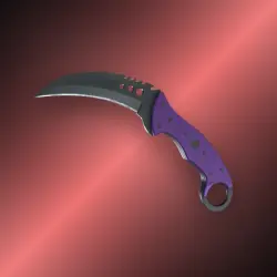 StatTrak Talon Knife | Ultraviolet | Немного поношенное