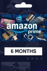 Amazon Prime 6 месяцев 6 профилей