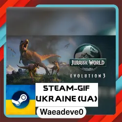 Jurassic World Evolution 3 steam gift ( Ukrainian )