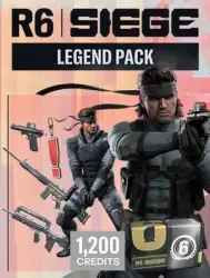 PC Rainbow Six Siege Legend Pack + 1200 R6 CREDITS