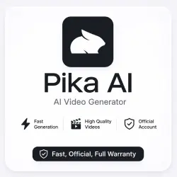 Pika AI Standard, Pro, Fancy 1 Week/1-12M | FAST, OFFICIAL