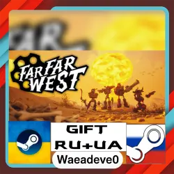 Far Far West steam gift ( Ukrainian ) ( Russia )