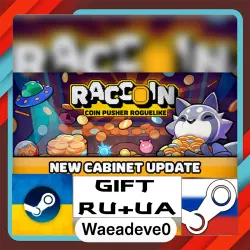 RACCOIN: Coin Pusher Roguelike steam gift ( Ukrainian ) ( Russia )