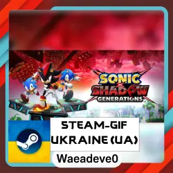 SONIC X SHADOW GENERATIONS steam gift ( Ukrainian )