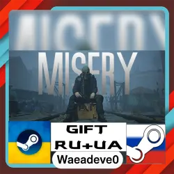 MISERY steam gift ( Ukrainian ) ( Russia )
